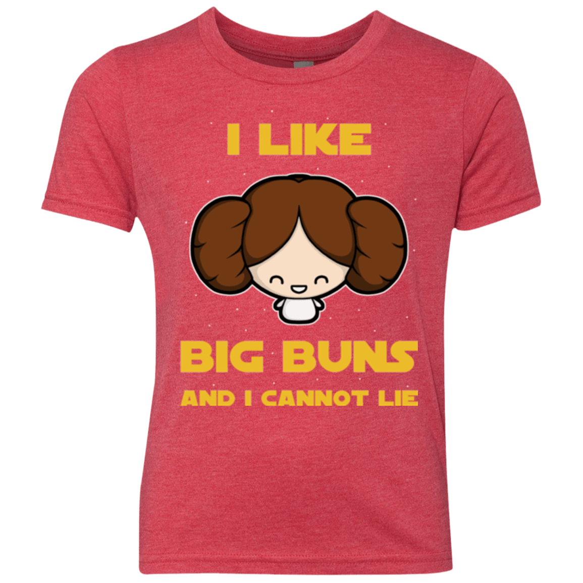 T-Shirts Vintage Red / YXS I Like Big Buns Youth Triblend T-Shirt