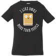 T-Shirts Black / 6 Months I Like Books Infant Premium T-Shirt