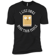 T-Shirts Black / X-Small I Like Books Men's Premium T-Shirt