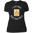 T-Shirts Black / X-Small I Like Books Women's Premium T-Shirt