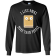T-Shirts Black / YS I Like Books Youth Long Sleeve T-Shirt