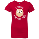 T-Shirts Red / YXS I Like Cats Girls Premium T-Shirt