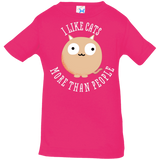 T-Shirts Hot Pink / 6 Months I Like Cats Infant Premium T-Shirt