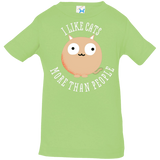 T-Shirts Key Lime / 6 Months I Like Cats Infant Premium T-Shirt