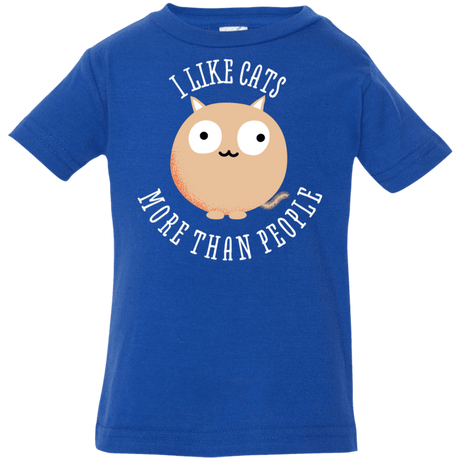 T-Shirts Royal / 6 Months I Like Cats Infant Premium T-Shirt