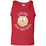 T-Shirts Red / S I Like Cats Men's Tank Top