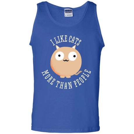 T-Shirts Royal / S I Like Cats Men's Tank Top