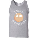 T-Shirts Sport Grey / S I Like Cats Men's Tank Top