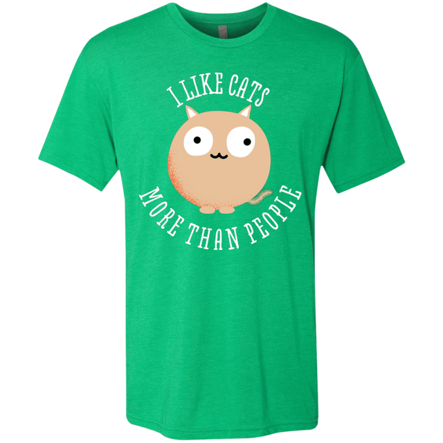 T-Shirts Envy / S I Like Cats Men's Triblend T-Shirt