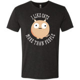 T-Shirts Vintage Black / S I Like Cats Men's Triblend T-Shirt