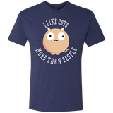 T-Shirts Vintage Navy / S I Like Cats Men's Triblend T-Shirt