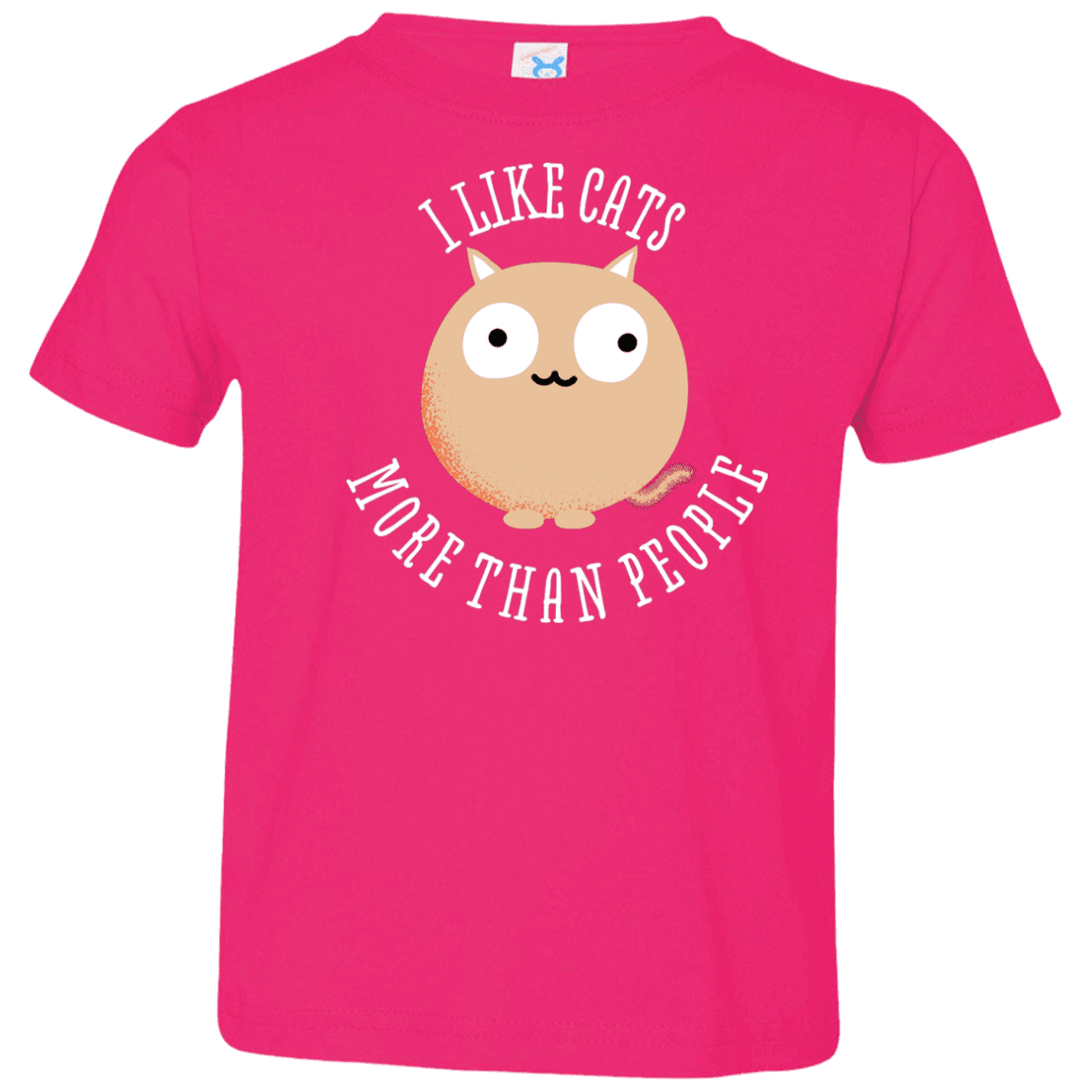 T-Shirts Hot Pink / 2T I Like Cats Toddler Premium T-Shirt