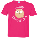 T-Shirts Hot Pink / 2T I Like Cats Toddler Premium T-Shirt