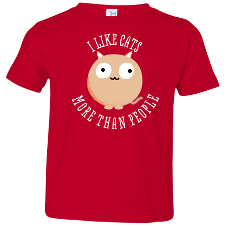 T-Shirts Red / 2T I Like Cats Toddler Premium T-Shirt