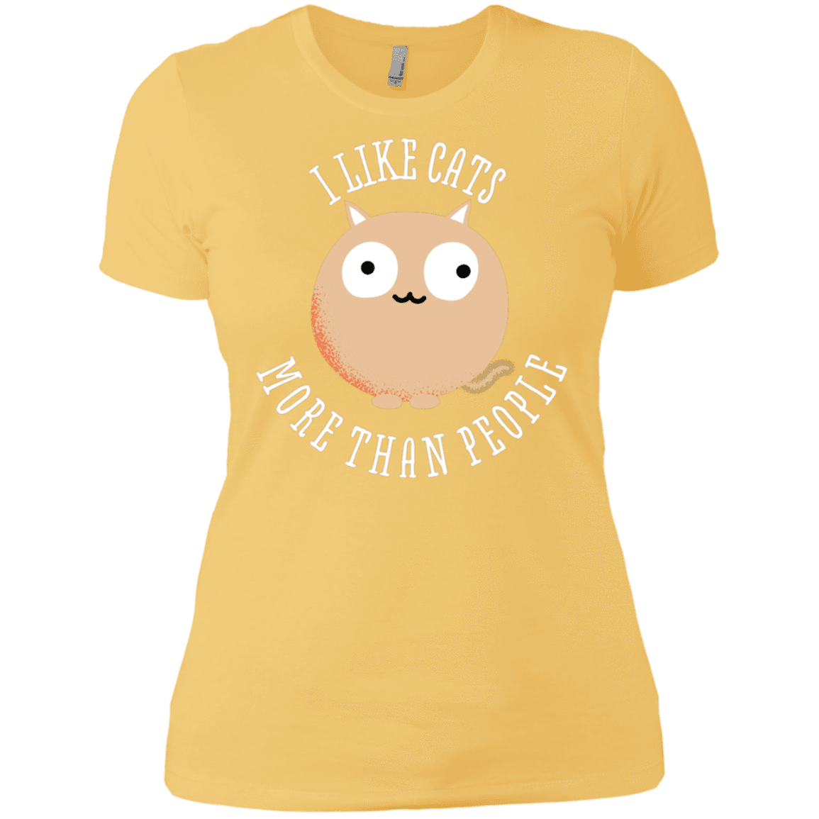 T-Shirts Banana Cream/ / X-Small I Like Cats Women's Premium T-Shirt
