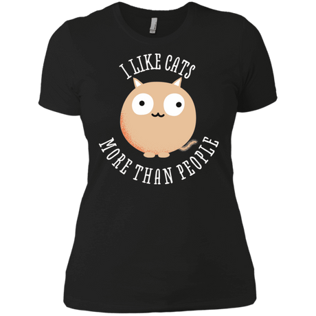 T-Shirts Black / X-Small I Like Cats Women's Premium T-Shirt