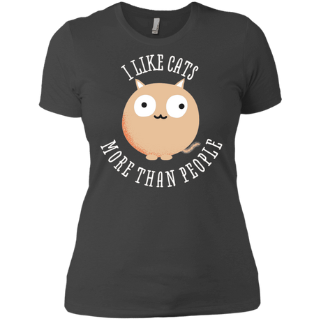 T-Shirts Heavy Metal / X-Small I Like Cats Women's Premium T-Shirt