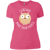 T-Shirts Hot Pink / X-Small I Like Cats Women's Premium T-Shirt
