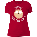 T-Shirts Red / X-Small I Like Cats Women's Premium T-Shirt