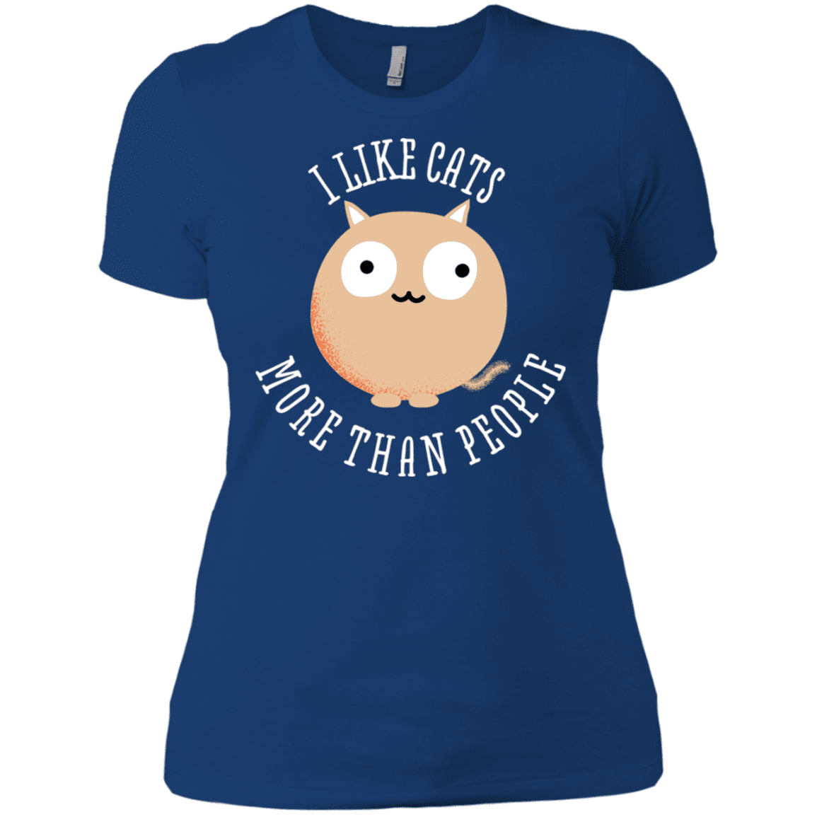 T-Shirts Royal / X-Small I Like Cats Women's Premium T-Shirt