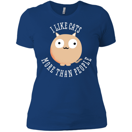 T-Shirts Royal / X-Small I Like Cats Women's Premium T-Shirt