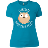 T-Shirts Turquoise / X-Small I Like Cats Women's Premium T-Shirt