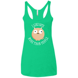 T-Shirts Envy / X-Small I Like Cats Women's Triblend Racerback Tank