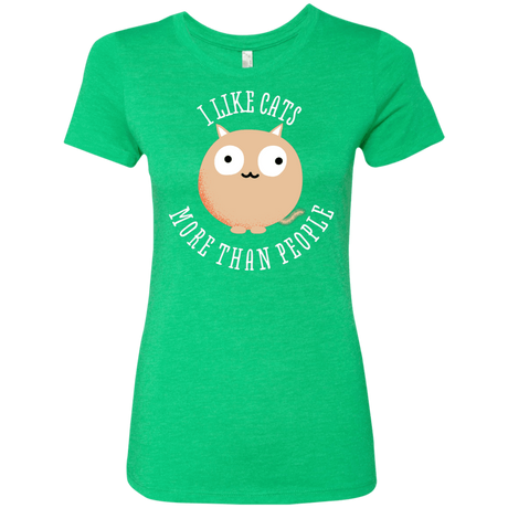 T-Shirts Envy / S I Like Cats Women's Triblend T-Shirt