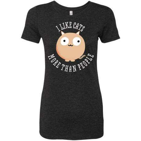 T-Shirts Vintage Black / S I Like Cats Women's Triblend T-Shirt