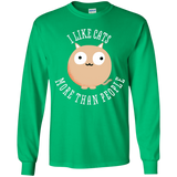 T-Shirts Irish Green / YS I Like Cats Youth Long Sleeve T-Shirt