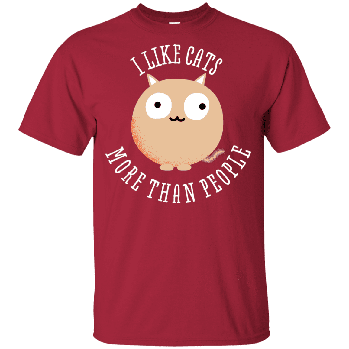 T-Shirts Cardinal / YXS I Like Cats Youth T-Shirt