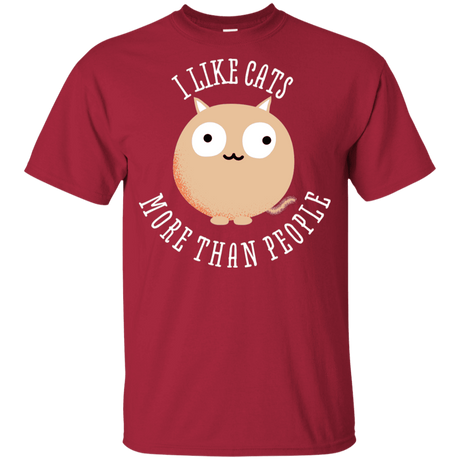 T-Shirts Cardinal / YXS I Like Cats Youth T-Shirt
