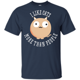 T-Shirts Navy / YXS I Like Cats Youth T-Shirt