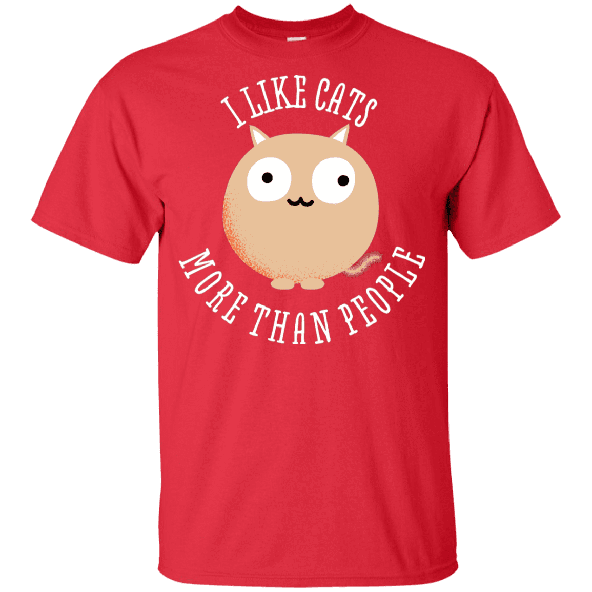 T-Shirts Red / YXS I Like Cats Youth T-Shirt