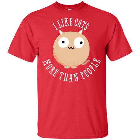 T-Shirts Red / YXS I Like Cats Youth T-Shirt