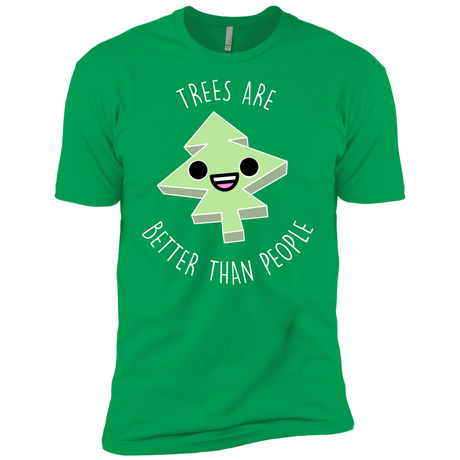 T-Shirts Kelly Green / YXS I Like Trees Boys Premium T-Shirt