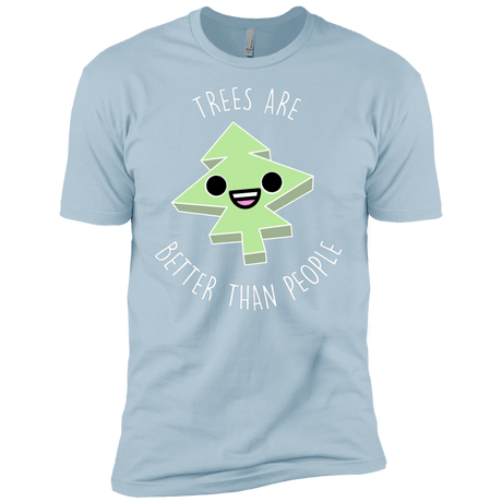 T-Shirts Light Blue / YXS I Like Trees Boys Premium T-Shirt