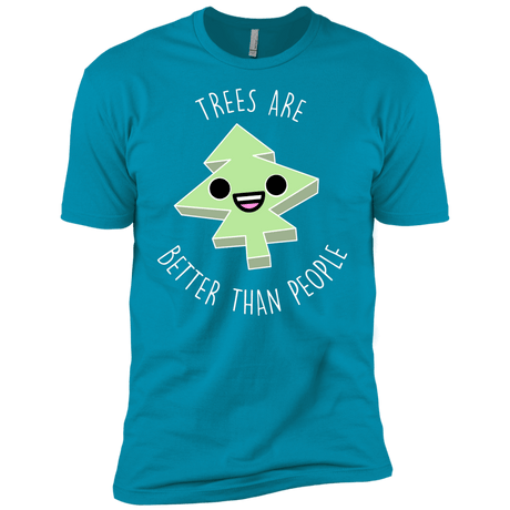 T-Shirts Turquoise / YXS I Like Trees Boys Premium T-Shirt