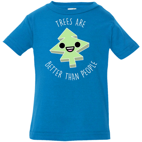 T-Shirts Cobalt / 6 Months I Like Trees Infant Premium T-Shirt