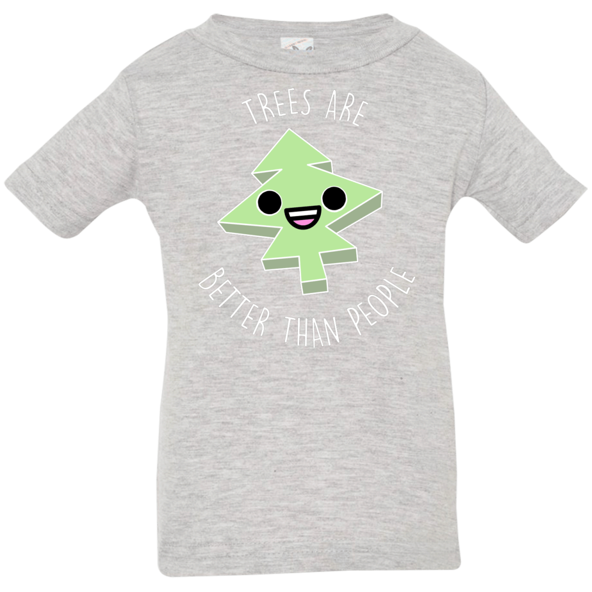 T-Shirts Heather Grey / 6 Months I Like Trees Infant Premium T-Shirt