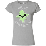 T-Shirts Sport Grey / S I Like Trees Junior Slimmer-Fit T-Shirt