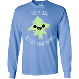 T-Shirts Carolina Blue / S I Like Trees Men's Long Sleeve T-Shirt