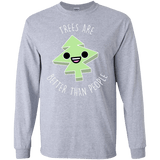 T-Shirts Sport Grey / S I Like Trees Men's Long Sleeve T-Shirt