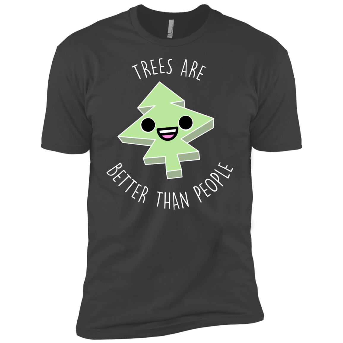 T-Shirts Heavy Metal / X-Small I Like Trees Men's Premium T-Shirt