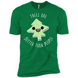 T-Shirts Kelly Green / X-Small I Like Trees Men's Premium T-Shirt
