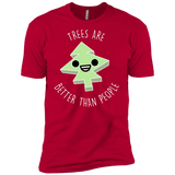 T-Shirts Red / X-Small I Like Trees Men's Premium T-Shirt