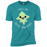 T-Shirts Tahiti Blue / X-Small I Like Trees Men's Premium T-Shirt