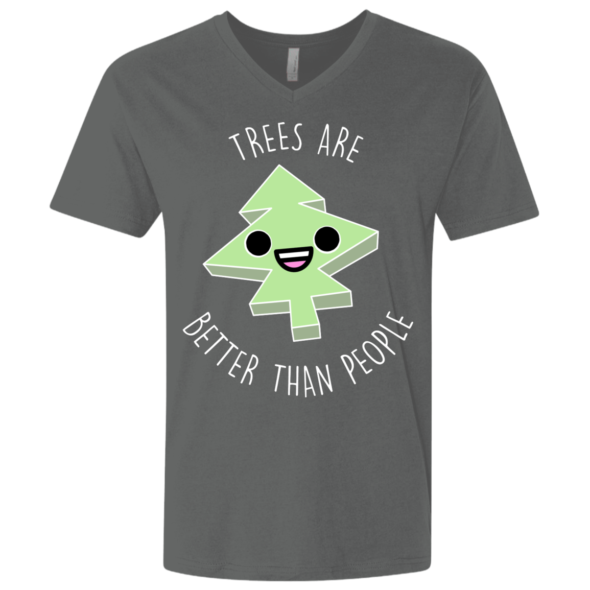 T-Shirts Heavy Metal / X-Small I Like Trees Men's Premium V-Neck