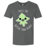 T-Shirts Heavy Metal / X-Small I Like Trees Men's Premium V-Neck
