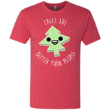 T-Shirts Vintage Red / S I Like Trees Men's Triblend T-Shirt